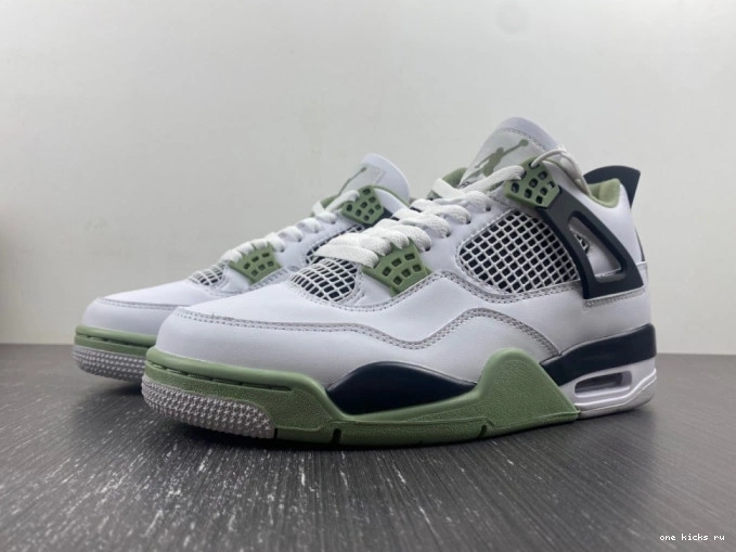 Rep Onekick WMNS Air 4 Jordan Seafoam AQ9129-103 0807